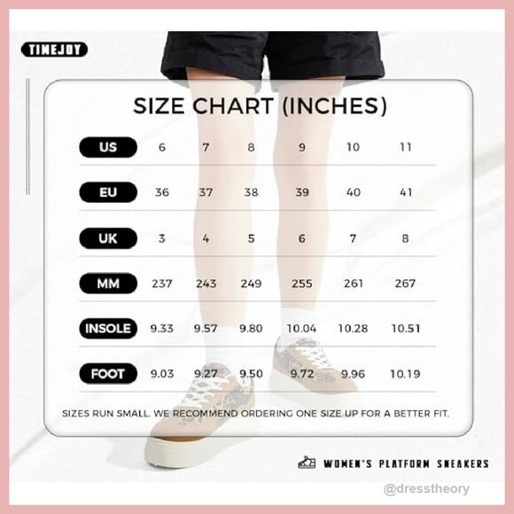 Women's Platform Sneakers Chunky Sole Non-Slip Comfortable Walking Shoes - Picture 8 of 8